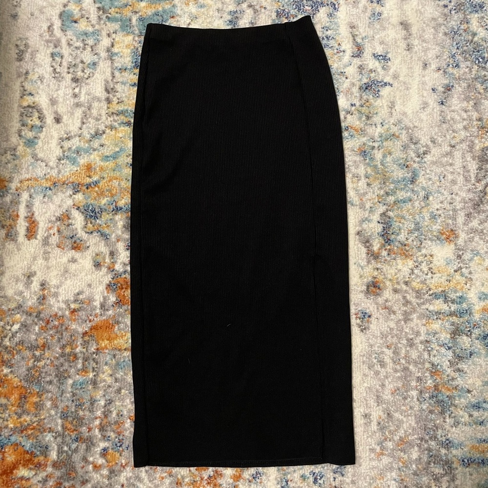 H&M Black MIDI Dress
